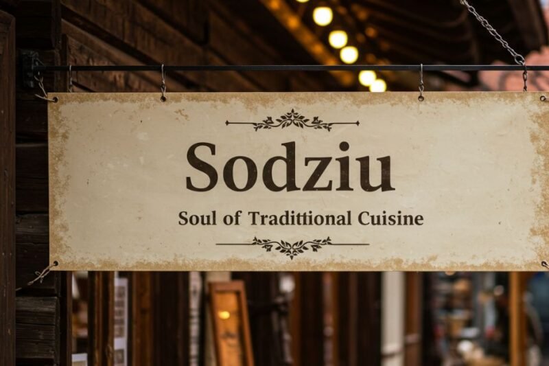 Sodziu: Rediscovering the Soul of Traditional Cuisine