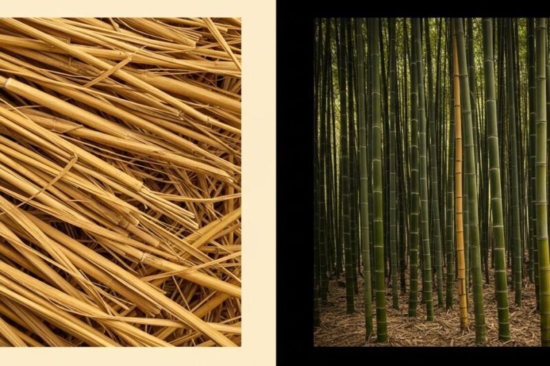 Wheat Straw vs Bamboo: Which Tableware Is Better?